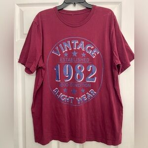 🗓️Vintage 1982 Graphic T-Shirt